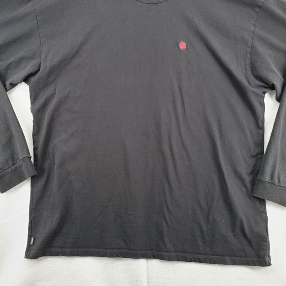 Vans Off The Wall Kyle Walker Shirt Men's Long Sleeve Crew Neck Black 2XL - Picture 3 of 12